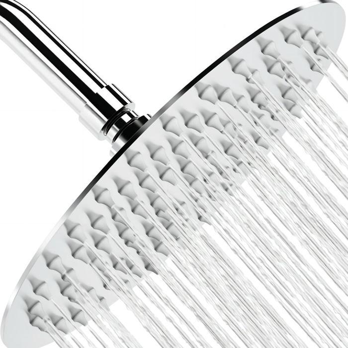 Toto - Kepala Shower Kamar Mandi Drat Selang 3/4 Inch Mode Air Hujan Rainfall Stainless Steel Head
