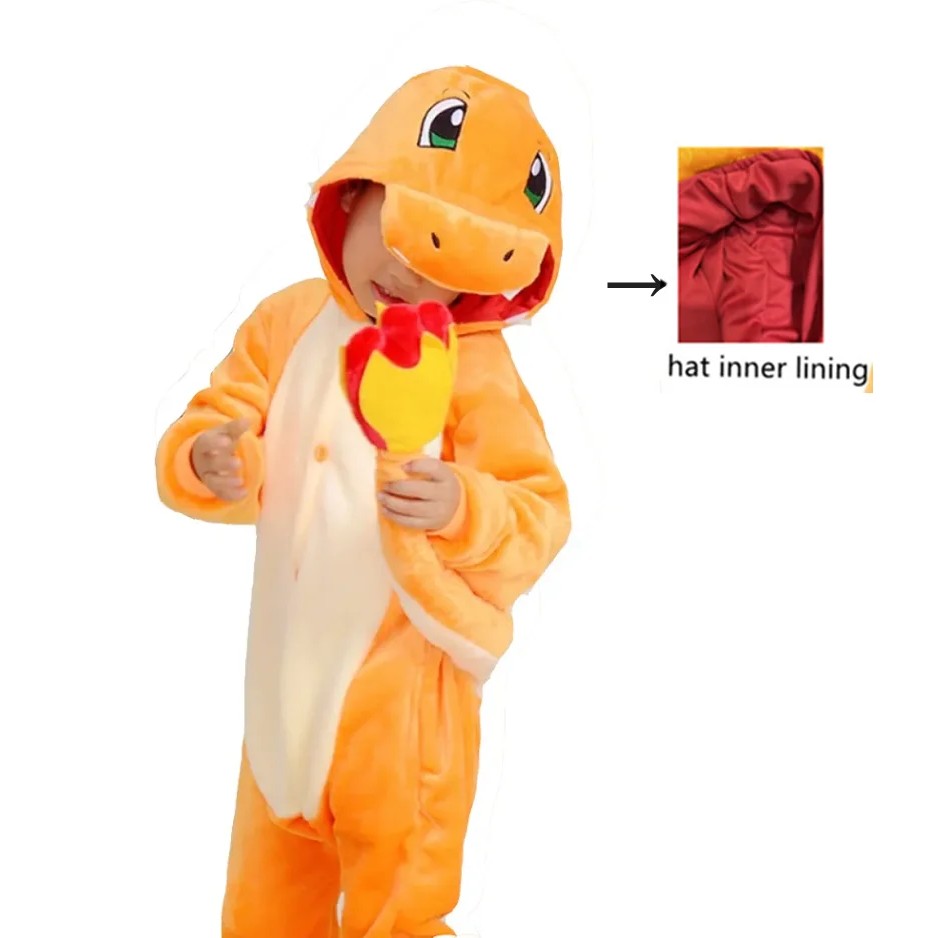 TAKARA TOMY Pokemon Jigglypuff Pikachu Gengar Snorlax Onesie Kigurumi Cosplay Bulbasaur Halloween