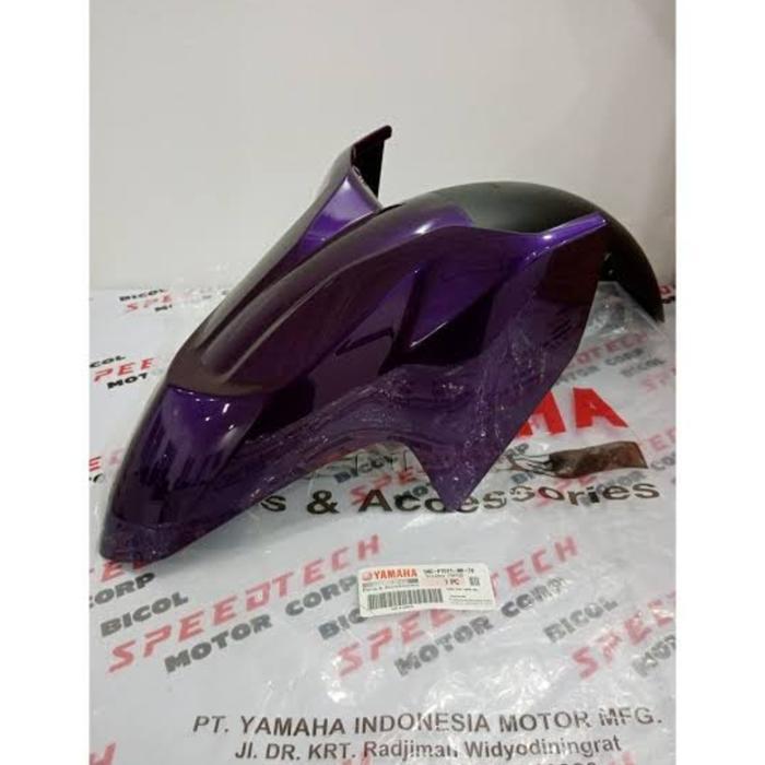 SPAKBOR DEPAN YAMAHA JUPITER MX NEW 135 UNGU ORIGINAL
