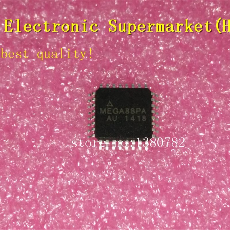 Free Shipping 10pcs-50pcs ATMEGA88PA-AU ATMEGA88PA TQFP-32 New original IC In stock