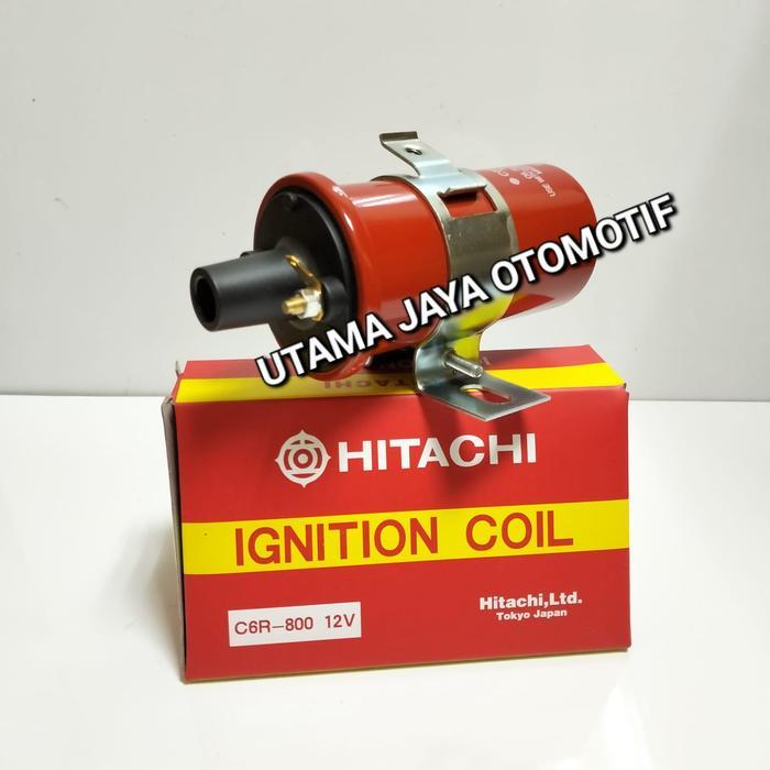 Coil Ignition Botol Panjang Kijang L300 St100 Zebra 12V Hitachi Berkualitas