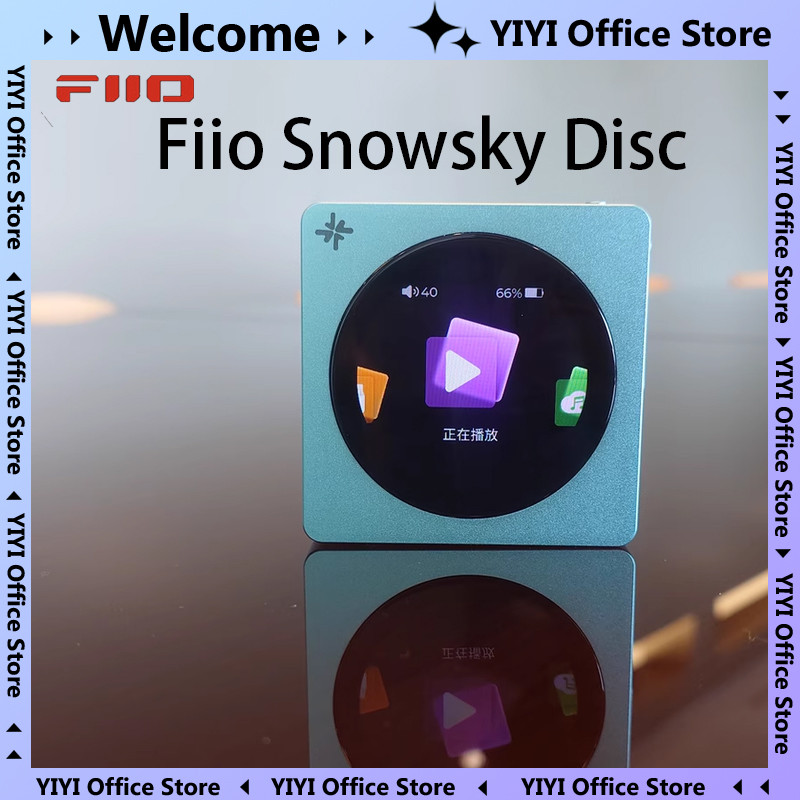 Fiio Snowsky Disc HiFi MP3 Player 2TB TF Hi-Res Bluetooth5.4 WiFi USB Audio SPDIF Lossless Sound