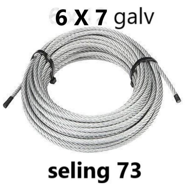 Kawat seling 2mm baja galvanis/wire rope 2mm/kawat sling 2mm galvanis