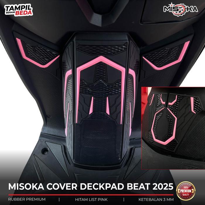 Misoka Deck Pad Cover Beat Deluxe 2024 Street 2024 Keyless Aksesoris Motor Honda Murah Beat Deluxe