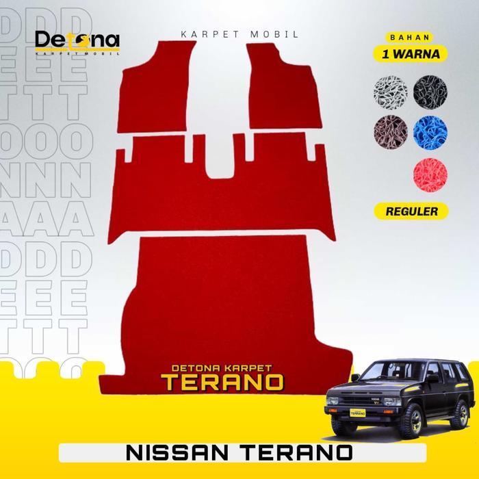 Karpet Mobil Mie Nissan Terano Spirit & Nissan Terano Kingroad / Karpet Mie Mobil Nissan Terano