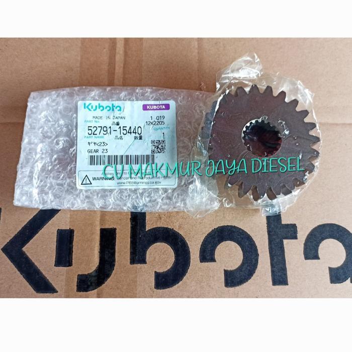 GEAR 23 DC70 52791-15440 KUBOTA