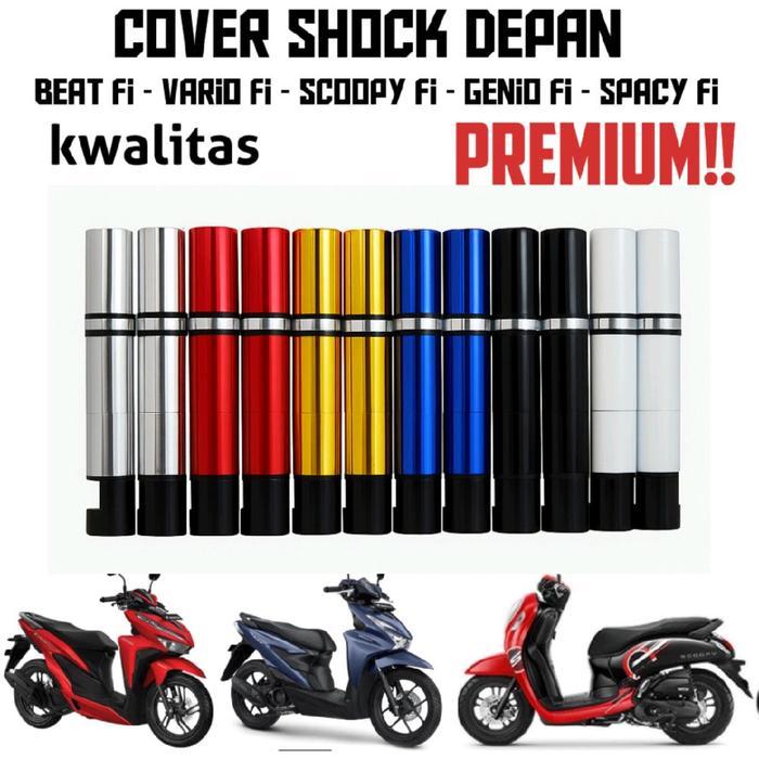 cover shock depan parias beat vario scoopy genio spacy all series Motor FULL SAMPE BAWAH!! Kendaraan