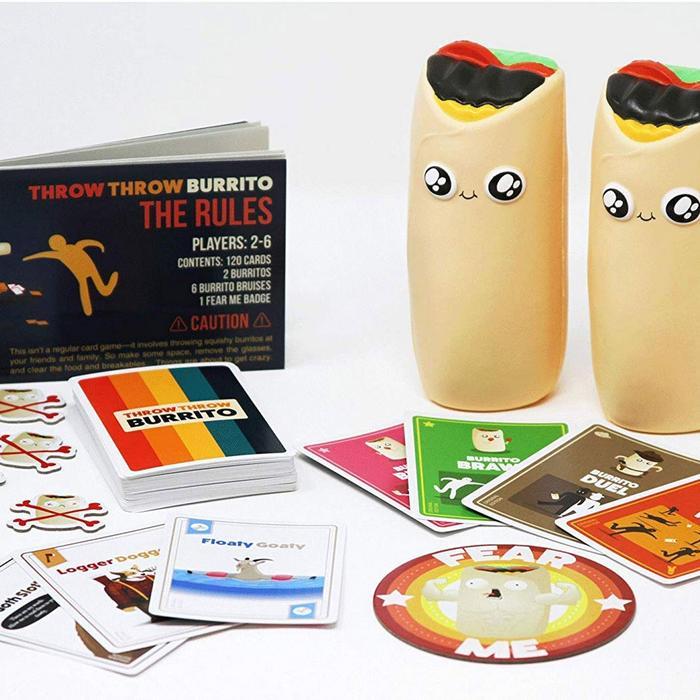 TERBATAS throw throw burrito board game