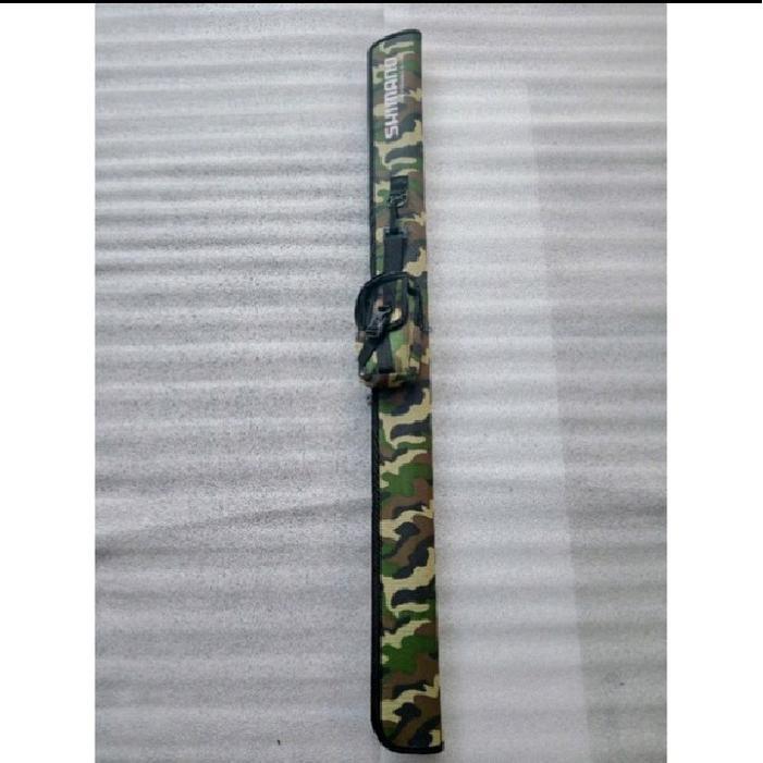 Tas Joran Pancing Hardcase Anti Air Loreng Army Polyester D600