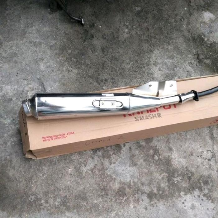 FREE ONGKIR KNALPOT STANDART SUZUKI SMASH R 110 2003-2005 MOTOR BISA COD
