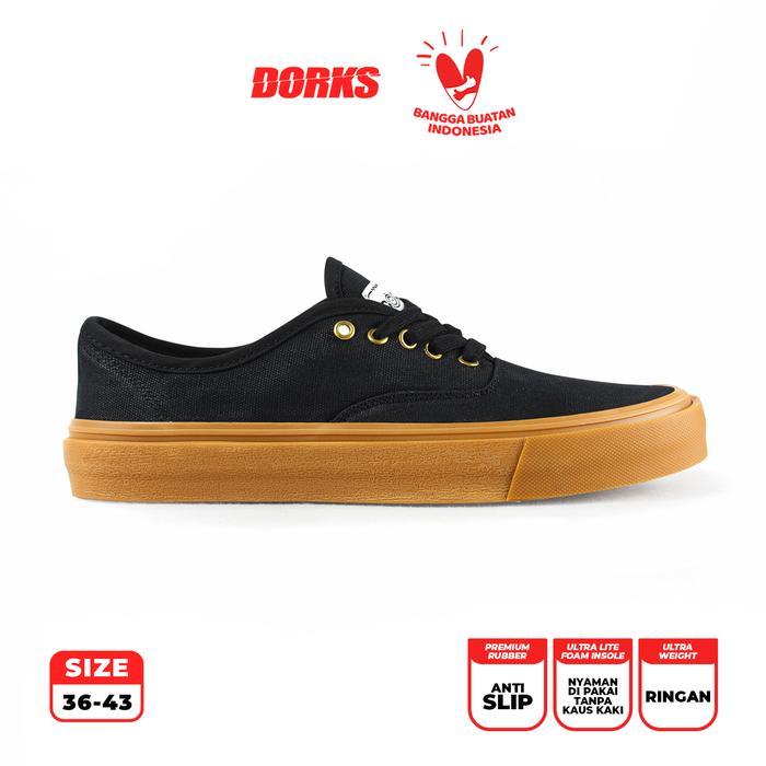 Sepatu Dorks - Otentik Gum Sepatu Snekers Casual Shoes Sekolah Pria Wanita *