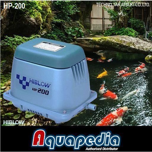 Takatsuki Hp-200 Hiblow Air Pump Blower Aquarium/Kolam/Limbah Hp200 Terbaik