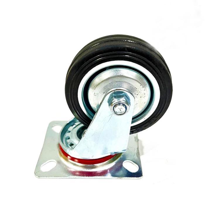 Roda troly karet 3 inch hidup non rem Roda Etalase Roda Karet 3" Hidup Rem Roda troli mati 3 inch