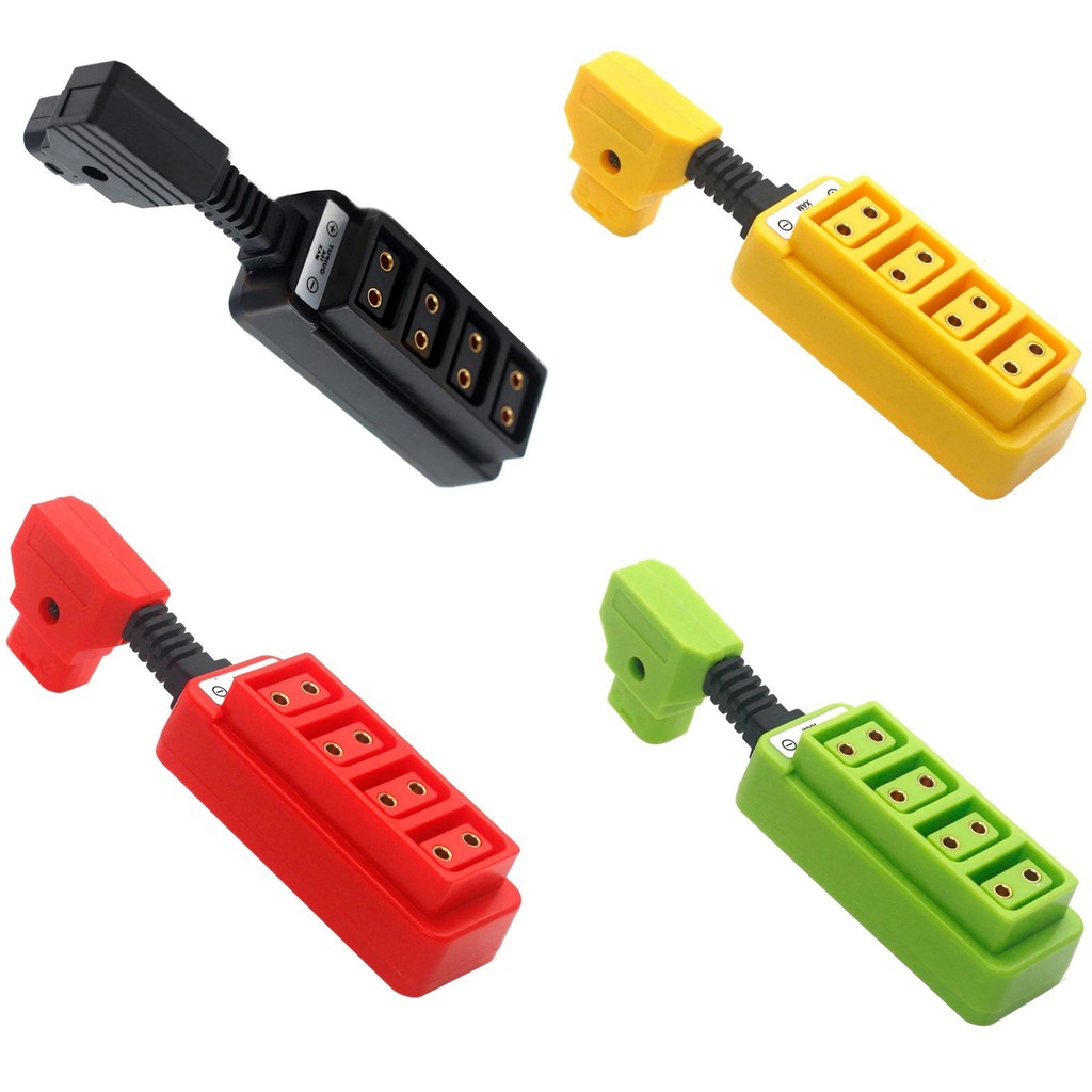 D-Tap Splitter,Ultrashort D-tap To 4 D-tap P-tap Splitter for Photography Power