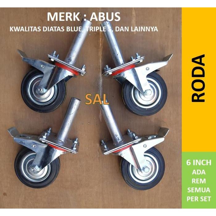 Roda Scaffolding Steger Per Set Rem Semua