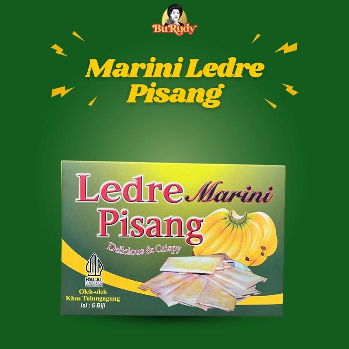 Terbaru Ledre Pisang Marini Snack Pisang Renyah Tradisional Camilan Renyah Isi 5