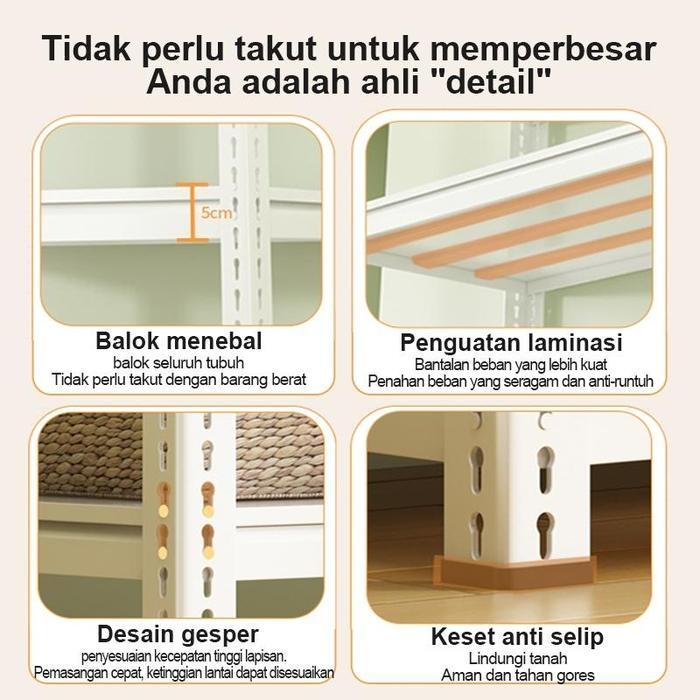 Fnt Rak Buku Besi Kukuh,Rak Besi 3 Tingkat ,Rak Buku Besi,Rak Jualan Dagangan,Rak Lemari