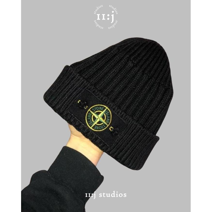 Topi Stone Island Hat Kupluk New Original Branded Asli #Gratisongkir