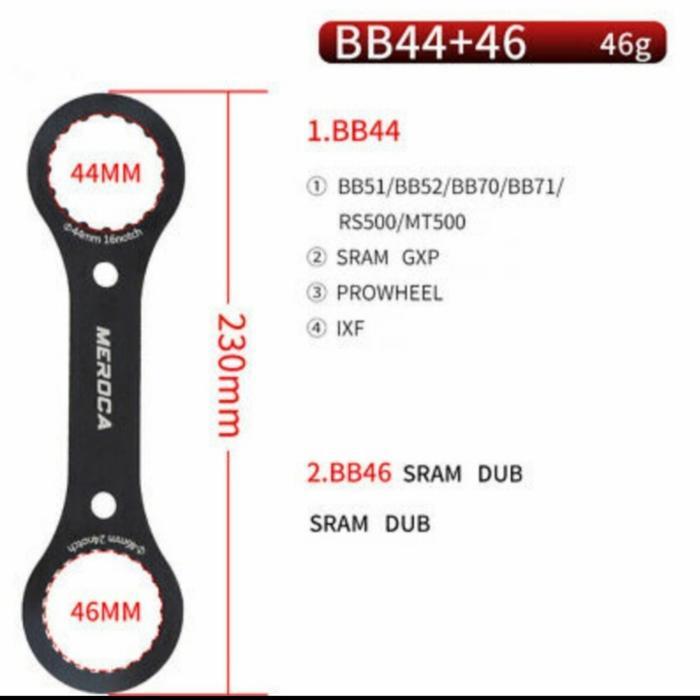 Polygon Meroca Tool Wrench Bottom Bracket Ht 2 Kunci Bb Ht2 Sepeda