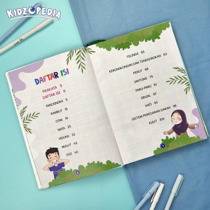 Buku Sains Anak - Kidzopedia Keajaiban Tubuh Manusia - Ensiklopedia Sains Anak Lengkap Ipa Sd Usia