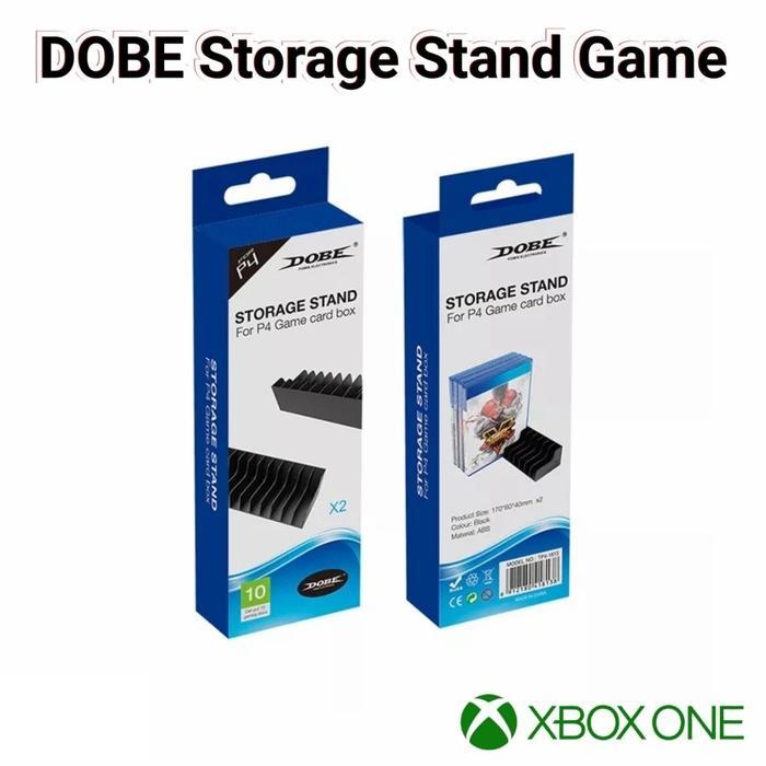 PS5 PS4 XBOX PS3 DOBE STORAGE STAND 20PCS / RAK DISC 10 X 2 / RAK CD