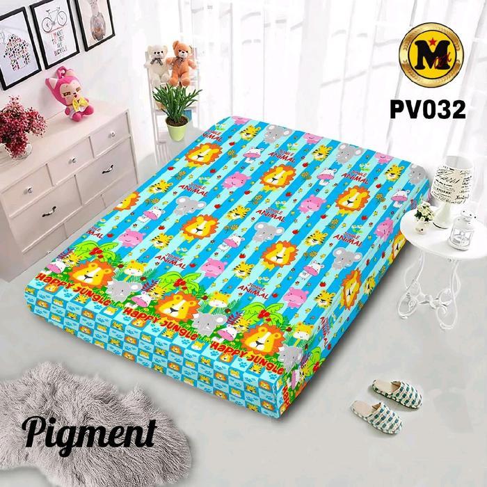 "New" Sarung Kasur Busa Resleting Ukuran No. 1,2,3,4 motif Karakter anak laki laki dan prempuan