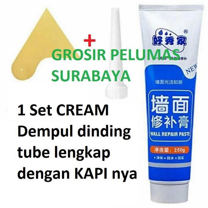 Dempul Dinding Magic Wall Repair paste krim Tambal tembok Retak bocor