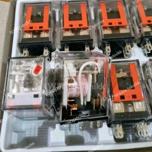 RELAY OMRON MY2N-GS 220VAC ORIGINAL MY2N GS 220V SPESIAL