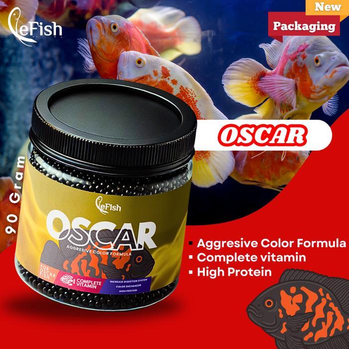 TERLARIS Red Oscar - Pelet Oscar Premium Tiger Albino Batik gratis ongkir