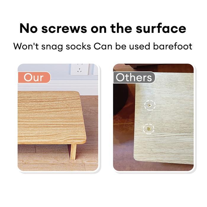 FUFUFun Footrest Bangku Pijakan Kaki Kantor/Bangku Pijakan Kaki Kantor Bangku Kaki Untuk Kesehatan