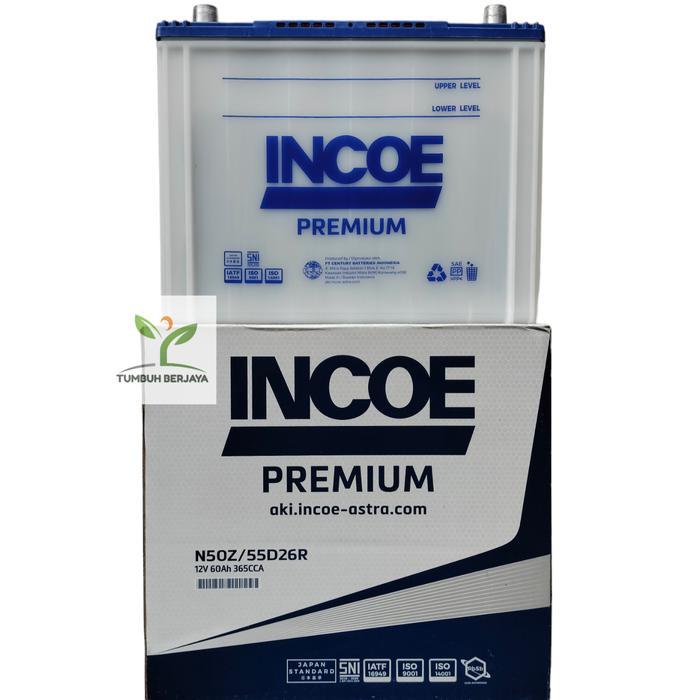 Aki mobil INCOE PREMIUM N50Z Canter Truk ban dobel Timor Accord dll