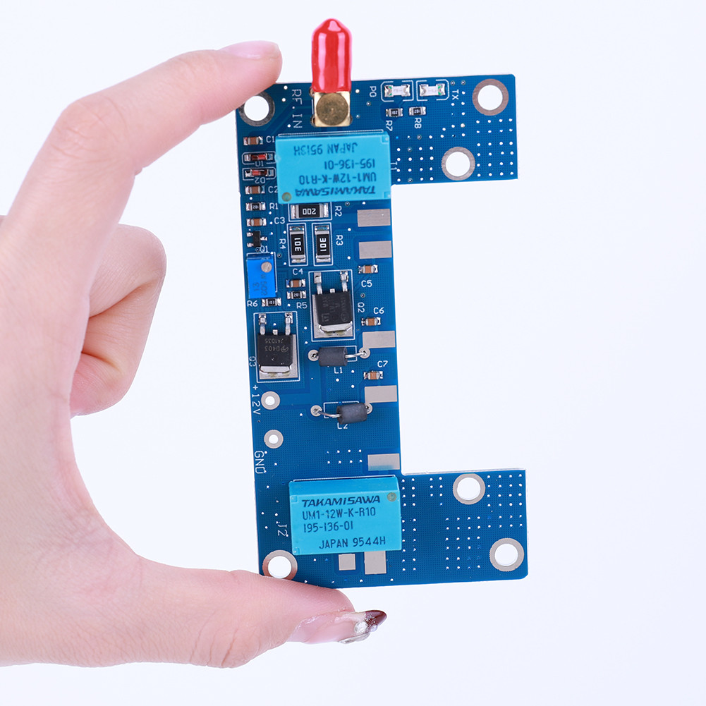 80W UHF VHF RF Power Amplifier Board 130-170M 433M Professional RF PCB Module 1-5W Increase