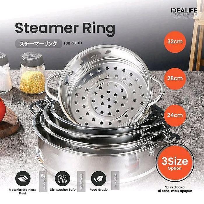 IDEALIFE - Steamer Ring - Kukusan 28cm - SR-2801
