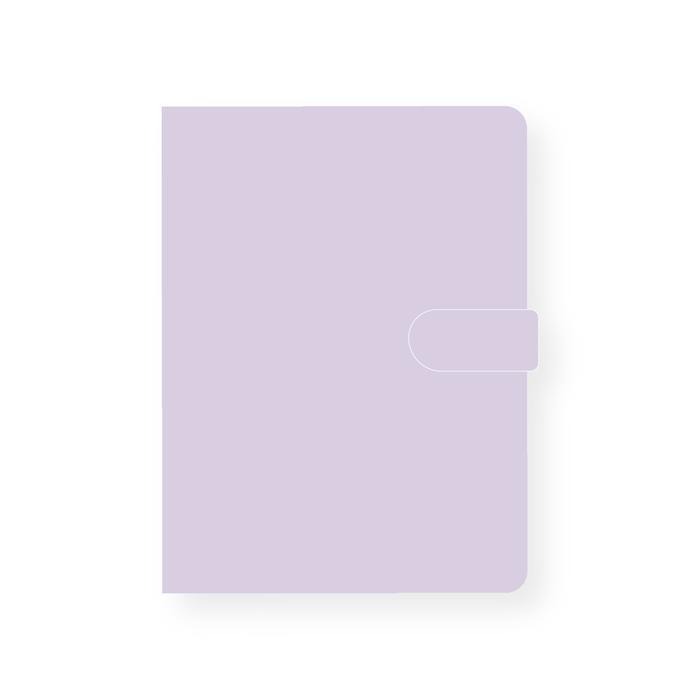 Leather Binder Silver Paper