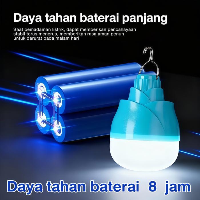 Lampu Emergency Lampu Camping Lampu Taman Lampu Tenda Outdoor 600W Charger Lampu Emergency Bisa Di