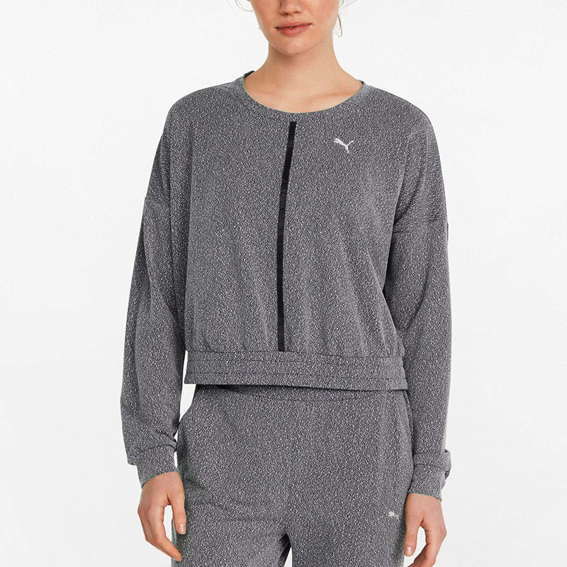 Puma Genuine STARDUST KNIT Women's Lightweight Long Sleeve Sport Hoodie 521370-01