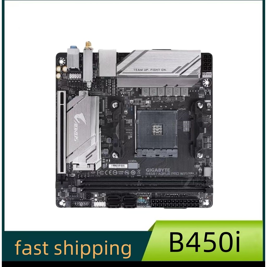 Gigabyte/Gigabyte B450i AORUS PRO WIFI Small Sculpture Desktop Mini ITX Motherboard DDR4
