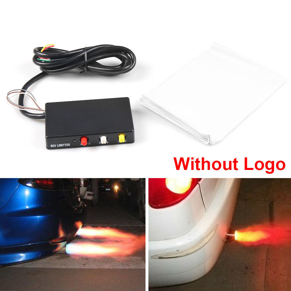 No Logo Power Builder Type B Rev Limiter Racing Exhaust Flame Thrower Kit Ignition Rev Limiter