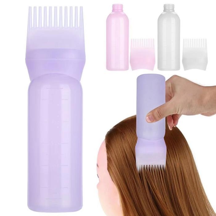 TC Botol Cat Rambut / Botol Pewarna Rambut / Alat Cat Rambut / Aplikator Cat Sisir / Botol Sisir