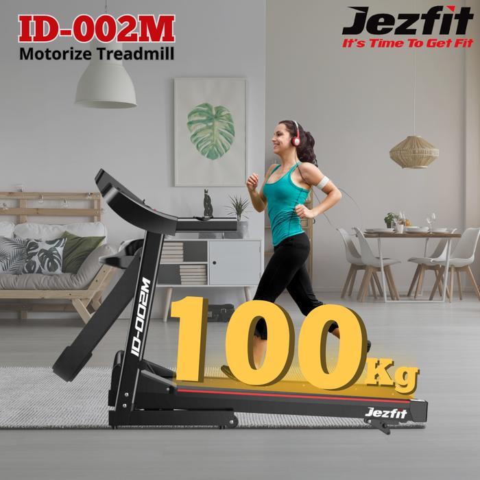 Jezfit Alat Fitness Treadmill Elektrik Id 002M Pasti Ori