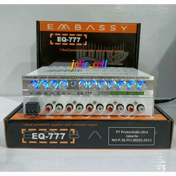 Preamp Parametrik Embassy Eq-777