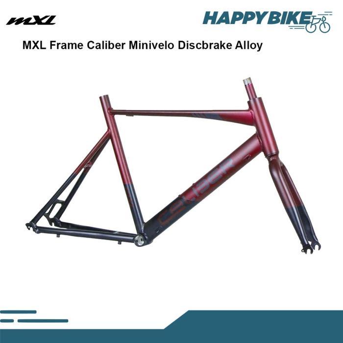 Mxl Frame Caliber Sepeda Minivelo Discbrake Alloy Include Fork