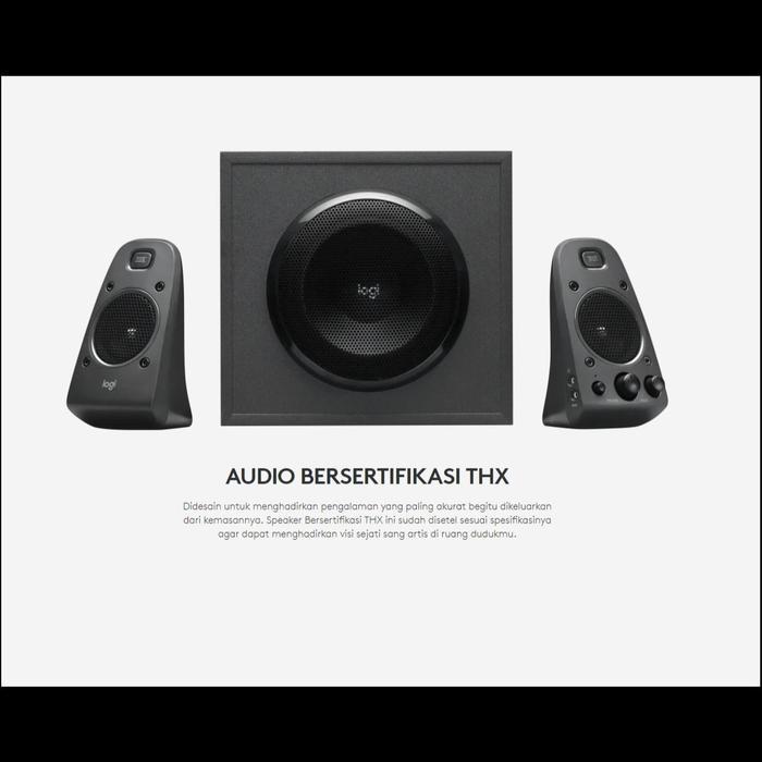 Logitech Z625 SPEAKER SYSTEM SUBWOOFER Powerful THX Sound