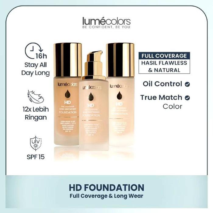Promo Lumecolors Foundation Original 100% Lumecolor Foundation