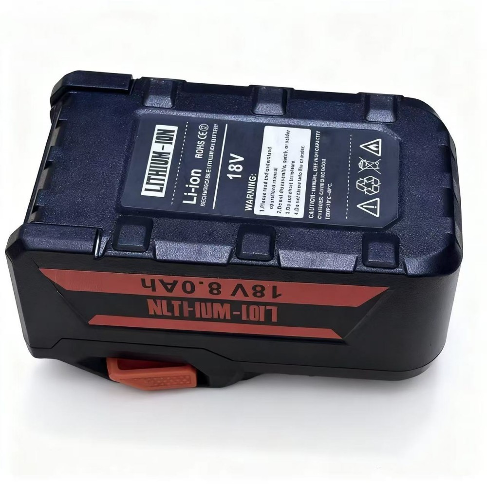 100%Original 8Ah 10Ah for AEG RIDGID 18V R840083L1215 BSB18LI L1830R Electric Drill Chainsaw