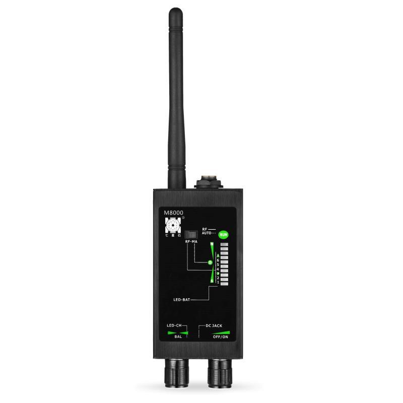 RF Bug Detector M8000 & Camera Finder X GPS Tracker Finder Camera Scanner Detectors Anti Spy Lens