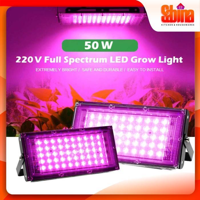 Lampu Tanaman Led Grow Light Lamp Hydroponic Plant Growth Waterproof
