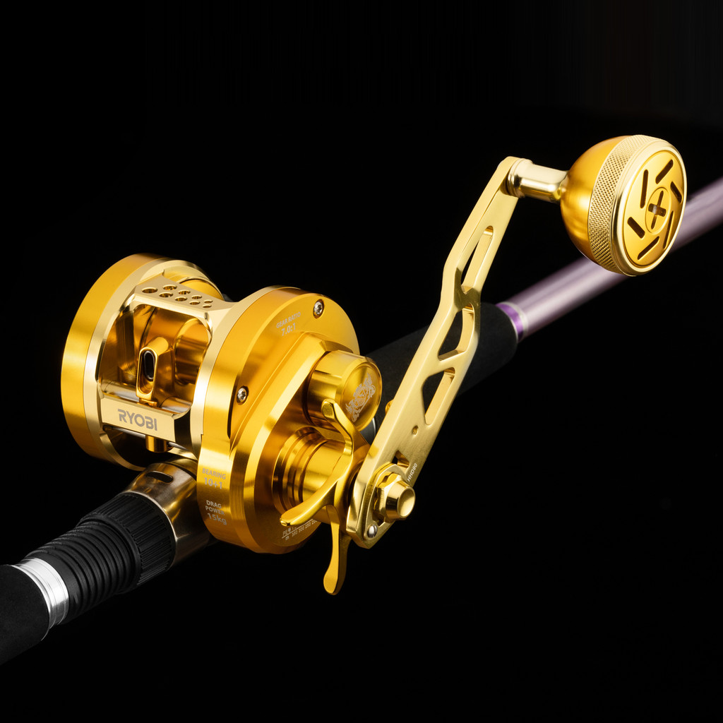 RYOBI VARIUS METAL FISHING REEL DRUM WHEEL 11BB 15KG LIGHT JIGGING BOAT REELL BAIT CASTING REEL