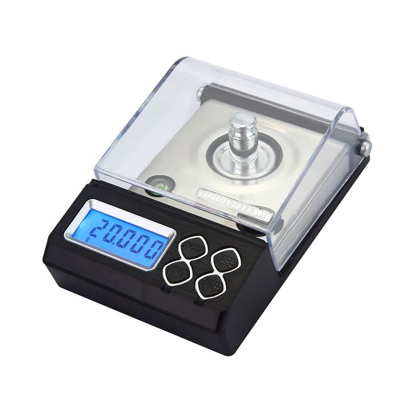 Best Seller 50g/0.001g Precision Digital Milligram Scale 20g 0.001 Horizontal Electronic Balance Pow