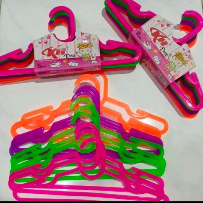 New HANGER ANAK - GANTUNGAN BAJU ANAK - HANGER PLASTIK ANAK Rumah